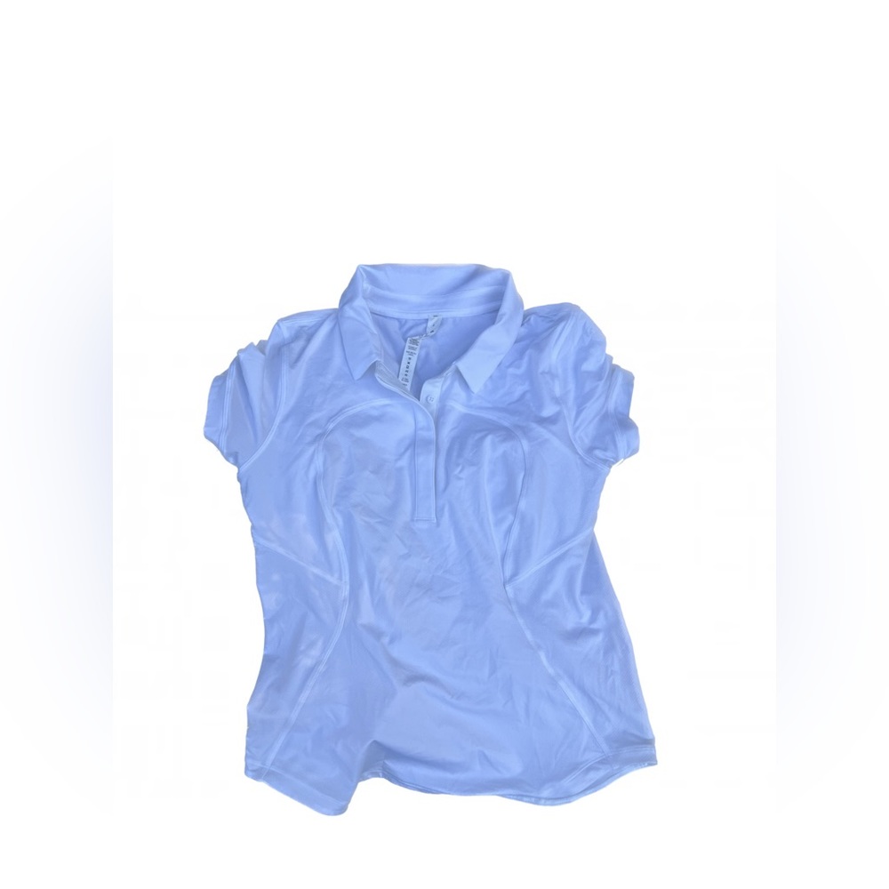 white lululemon top BRAND NEW